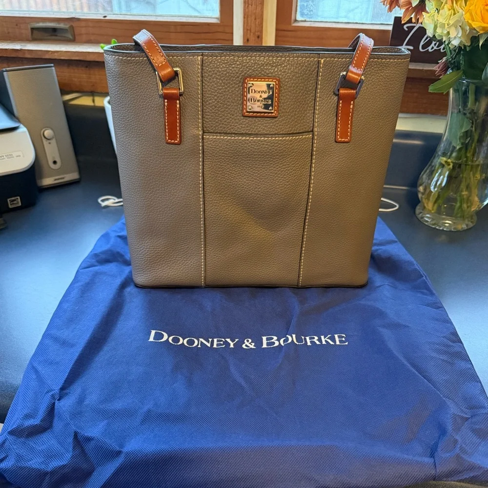 Dooney & Bourke Pebble Grain Small Lexington, Elephant - Picture 2 of 9